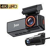 Juo C20 4K UHD &Ouml;n + FHD Arka 2 Kameralı WiFi GPS HDR Ara&ccedil; Kamerası 3.4" IPS Ekranlı 170 Derece Geniş A&ccedil;ı Gece G&ouml;r&uuml;ş