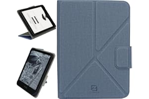 ZhaoCo Custodia Staccabile per 6.8‘’ Kindle Paperwhite 2021/7‘’ Paperwhite 2024/7'' Colorsoft Signature Edition 2024 - Blu