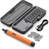 Vıvopack TK-S001 Elektrikli Şarjlı Hassas Tornavida Seti, 0.3N.m Tork &amp; 150 RPM, Type-C Hızlı Şarj, LED Işıklı ve Manyetik U&ccedil;