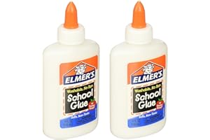 ELMER'S Elmers Liquid School Glue rEpMsc, Washable, 4 Ounces, 2 Count