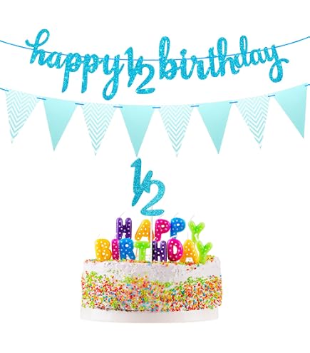 Decorazioni per feste di primo compleanno per ragazze - Uno striscione per seggiolone, festa a tema gelato primo seggiolone banner di buon compleanno, Sweet One 1 ° compleanno forniture per feste