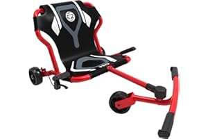 EzyRoller Pro X Fun Fahrzeug Dreirad für Jugendliche und Erwachsene Trike ab 10 Jahre (rot)