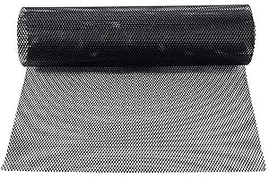 LEARNLYRICS Black Racing Grille, 100 x 33 cm Expansion Grille, Aluminium Alloy Car Grill Mesh, Automotive Radiator Grille, Aluminium Racing Grille, Aluminium Race Grille, Aluminium Radiator Grille Insert Blade