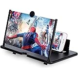 Textiluxe 18 pollici lente ingrandimento smartphone, 3D HD lente ingrandimento per cellulare, Pieghevole, Anti-blu, compatibi