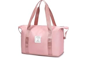 VMIKIV Weekend Bag for Women Overnight Bags Travel Duffle Bag Carry on Luggage Large Holdall Bag Hospital Bag Sports Duffle Bag Gym Bag Womens with Wet Pocket