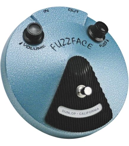 JIM DUNLOP - FFM3 - Pedal Fuzz Face Mini Jimi Hendrix Turquesa
