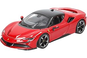 18-26028 Bburago Ferrari R&P - SF90 Stradale - skala 1:24 - kolor czerwony - model metalowy