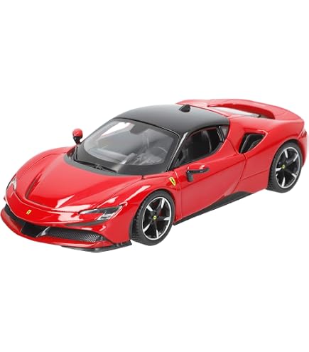Ferrari FXX 2005 Miniature 1/24 - Modèle Métal Collection, Boîte Vitrine, Ouvrante - 10