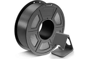 JAYO Filament PLA 1,75 mm, filament do drukarki 3D, dokładność pomiaru +/- 0,02 mm, szpula 1,1 kg, czysto zwinięty filament, szary, 1100 g