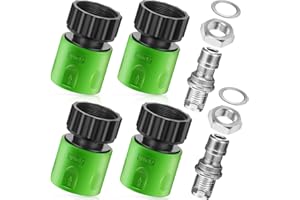 Dreyoo Lawn Mower Deck Wash Kit, Deck Wash Adapter Quick Connect Attachment Kit, Riding Lawn Mower Cleaning Accessories, Compatible with MTD,Troy Bilt,Craftsman Tractor