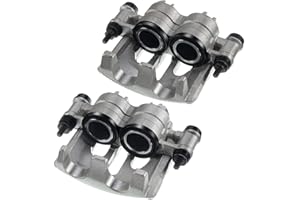 Frankberg 2x Brake Caliper Disc Brake Front Left Right Compatible with Movano B Bus Box Movano B Platform/Chassis Master III Bus Master III Box Replace# 344588