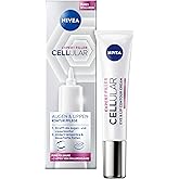 NIVEA Cellular Expert Filler Eye and Lip Firming Cream - Anti Wrinkle with Hyaluronic and Folic Acid - Lip Care to Tone Lip C