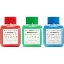 UIUZMAR Kit Solution D'Étalonnage PH 4.00 Et 7.00 500ml - Avec Gobelet Pour PH Mètre