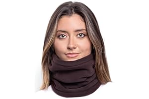 Karl Loven Damen Loop Schal Hals wärmer Herren Schnalle Winter Fleece Futter Unisex warme Hut Maske - Sport Ski Motorrad Fahrrad Snowboard Wandern