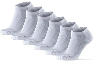 DANISH ENDURANCE Calzini Corti da Corsa, Anti-Vescica, Calze Tecniche Sportive da Running, per Uomo e Donna, 3 Paia