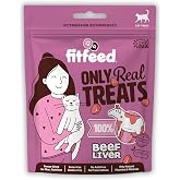 fitfeed Freeze-Dried &Ccedil;iğ Dana Ciğer Kedi &Ouml;d&uuml;l Maması 40g
