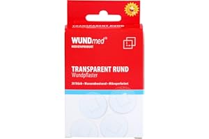 AXISIS GMBH, DEUTSCHLAND WUNDmed Wund-Pflaster wołowina przezroczysty Ø 2,5 cm, 20 szt. plaster
