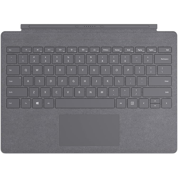 Microsoft Surface Pro Signature Type Cover platin grau: Amazon.de 