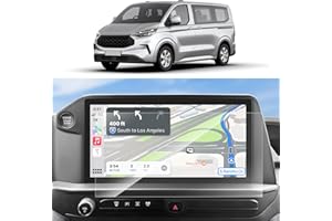 SKTU [2 pezzi pellicola protettiva compatibile con Ford Tourneo Custom/Transit Custom 2024 2025 SYNC 4 Navi pellicola protettiva PET protezione schermo 13 pollici