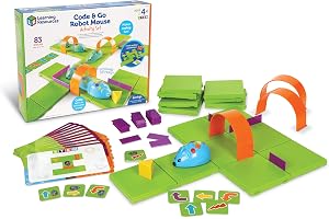 Learning Resources Code & Go Robot Mus Aktivitet 83-Stycken Uppsättning
