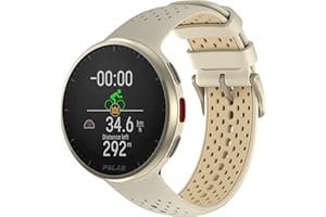 Polar Pacer Pro – Moderne GPS-Sportuhr, Pulsuhr, Smartwatch für Männer und Frauen, Laufuhr Training, Schlafüberwachung und Activity Tracker, Gold Dust