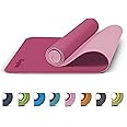 KEPLIN Yoga & Exercise Mat with Carry Strap, Large Non-Slip Comfortable Training & Workout Floor Mat for Home or Outdoor, Gym, Pilates, Gymnastics, HiiT, Stretching & Meditation