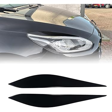 Garniture Sourcil Phare Avant Audi A3 8P 2004-2013 - Noir ABS Design Sportif - 9