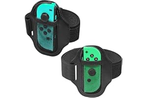 TPFOON Correa de Pierna Compatible con Nintendo Switch Ring Fit Adventure Juego, 2 Piezas Leg Straps Ajustable Banda Elástica para Switch JoyCon, Accesorios para Niños y Adultos