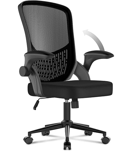 Yaheetech Poltrona da Ufficio Sedia Scrivania Ergonomica Reclinabile