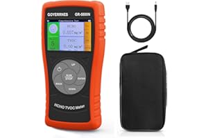 GOYERRNES Professioneller Formaldehyd Detektor,GR-5800N Luftqualitätsdetektor,HCHO/TVOC Tester Meter, Verschmutzungsdetektor für Home Office,Digital LCD Luftqualitätssensor Analyzer mit Echtzeit, Datensatz