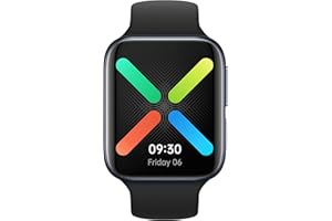 OPPO Watch 46mm - Smartwatch, Wear OS by Google, Smartwatch LTE, eSIM, GPS - Czarny
