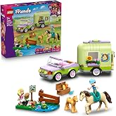LEGO Friends At ve Tay R&ouml;morku 42695 &ndash; 7 Yaş ve &Uuml;zeri &Ccedil;ocuklar i&ccedil;in Autumn ve Matilde Mini Bebekleri ile Yavru K&ouml;pek, At, Tay