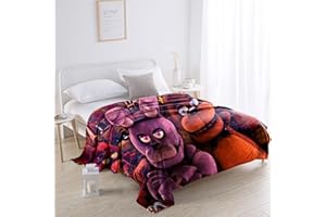 XINCHANGDA FNAF - Manta reversible para todas las estaciones (forro polar, muy suave, para niños y niñas, para cama o sofá