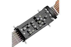 RAYPONTIA gitarren - 15,5*8,8*6 Cm Akkordtrainer für Anfänger, akkord-Drücker aus PP, Gitarrenhilfe und Übungstool