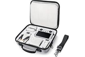 Lykus Spartan MM300 Custodia/Borsa/Case per DJI Mini 3/Mini 3 Pro, Fit RC Lanyard e fino a 7 batterie [SOLO BORSA]