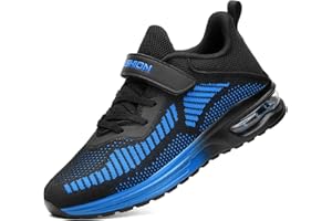 ASHION Baskets Garçon Respirant Enfant Chaussures de Sports en Salle Fille Low Top Sneakers