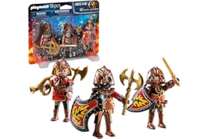 PLAYMOBIL Novelmore 70672 Trzech Wojowników Burnham, od 4 lat