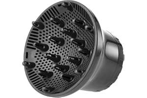 ANSELF Diffuseur Sèche Cheveux universel Interface Réglable Convient à tous les sèche-cheveux pour Cheveux Bouclés ou Ondulés Styling Accessoires 1,57 à 1,97 pouces