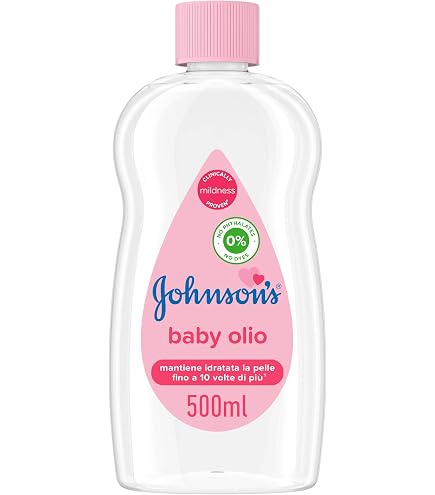 Johnson's Baby Gel Oil Con Aloe E Vitamina E: 6,5 Once Di Morbidezza E Nutrimento Per La Pelle Delicata