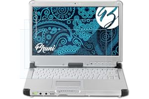 Bruni Screen Protector compatible with Panasonic ToughBook CF-C2 Protector Film, crystal clear Protective Film (2X)