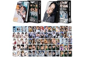 JXADVOK Stray-K Photocards,2 Pack/184 PCS Stray-K Lomo Cards SK New Album Postcards Card Set Lomo Birthday Gift for Boys Girls Fans - Each Box Contains 60 Cards and 32 Stickers - A