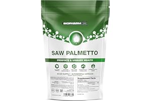 BIOPHARM-X Maximum Strength SawP+ Tablets 3000mg (30 Tablets) 100% Pure Certified