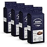 by Amazon Gemahlener Kaffee Caffè Intenso, 1 kg, 4 Packungen mit 250 g – Rainforest Alliance-Zertifizierung