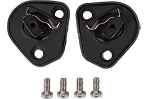 Everalo Meccanismo Visiera Compatibile con Casco Agv Corsa - Corsa R - Pista Gp - Pista Gpr - Gt Veloce - Veloce S - Race 3 - Viti Comprese