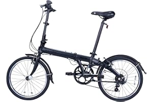 Dahon Route Bicicleta Plegable para Adultos de 20 Pulgadas con 7 Velocidades, Marco de Aluminio Ligero, Bicicleta Plegable para Ciudad para Pendulares y Viajes Plateado