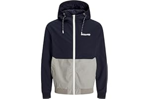 JACK & JONES Herren Jjerush Hood Bomber Noos Pls Bomberjacke