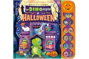 La dinofesta di Halloween. Un libro sonoro. Ediz. a colori