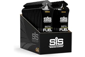 ‎SCIENCE IN SPORT Science in Sport BETA Fuel Dual Source Gel 30 x 60ml Orange - Energiereiches Kohlenhydrate Gel mit 40g Kohlenhydrate - Leicht verdauliches Energy Gel für optimale Leistung