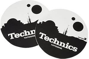 Magma 60677 Technics Slipmat Tatooine, weiß, schwarz