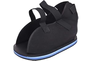 TINAYAUE Postoperativer Gipsschuhe Operation Schuhe für Fußbruch wiederherstellung von zehenoffenen Frakturschuhe nach der Operation Orthopädischer Stabile Dekompression Knochenbrüche Schuhe Wiederherstellung